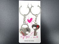 Metal Key Ring-Heart (Heart 3.5cm)