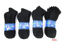 #11 Black Ankle Socks MY SOCKS