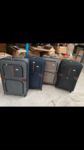 #018 4p Suitcase (4 wheels) *Red, Black(sold out)