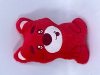 773-5 7in Dark Pink Bear ( saw eyes)