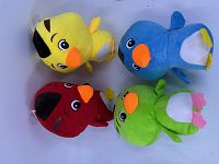 #773-6 (2026) 6in Color Bird Mix (print eyes)